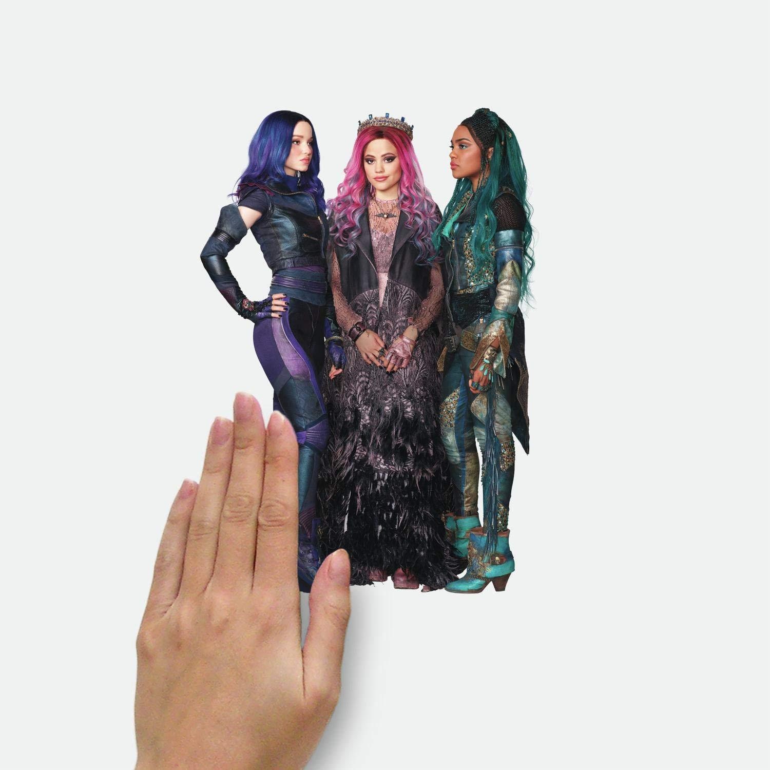 Disney DESCENDANTS 3 Peel And Stick Wall Decals Mal Evie Etsy
