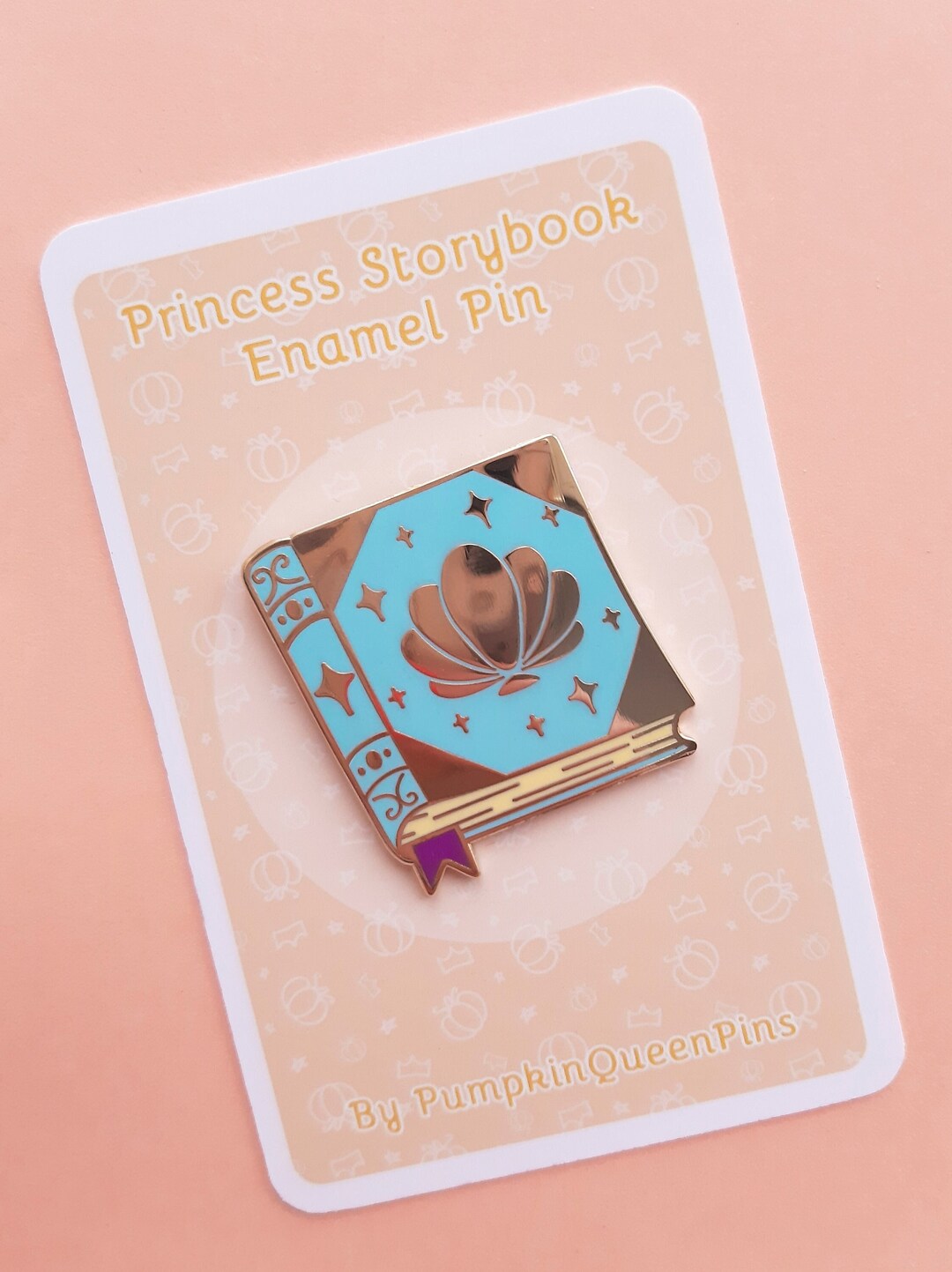 The Little Mermaid Storybook Pin GRADES A & B L Hard Enamel Pin L