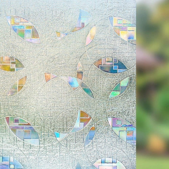 3d Window Film Privacynon Adhesive Decorative Privacy Window Etsy