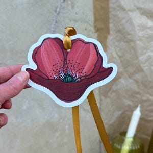 biglietto di auguri a forma di fiore