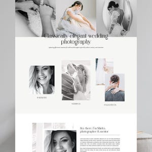 Photography Wordpress Template Divi Child Theme imagen 5