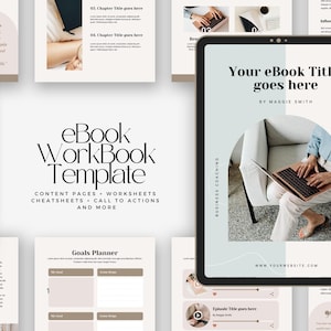 Canva Ebook Workbook Template Maggie / Content Creator / Media Manager / Designer / Business Coach