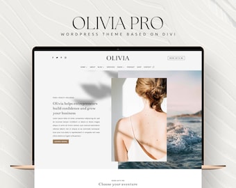 Wellness Coach WordPress Theme: Olivia Pro Divi Child Theme