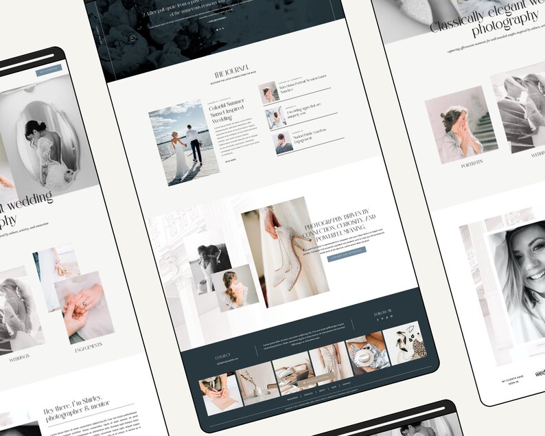 Photography WordPress Theme Based on Divi Shirley 2