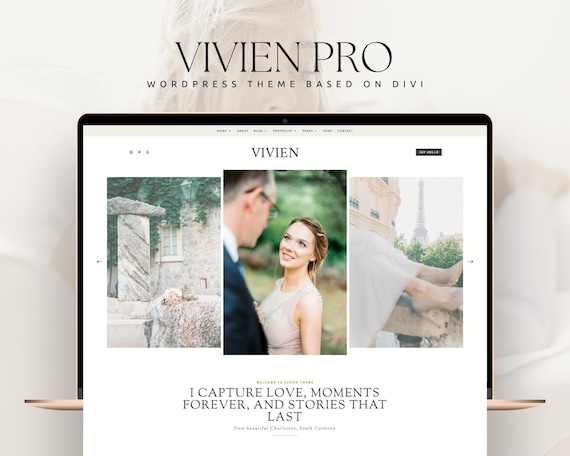 Photography WordPress Theme Divi 5 – Vivien Pro