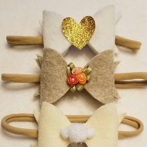 Neutral Bling Headbands