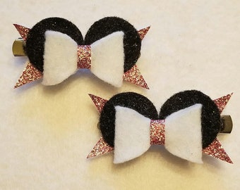 Minnie Mouse Hair clips