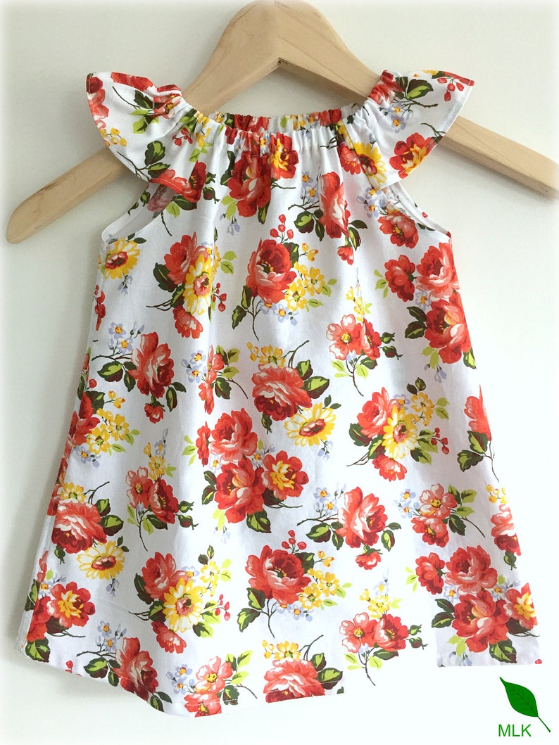 Baby and Girls Dress 1 00 2 4 3 Available in size 000 Handmade