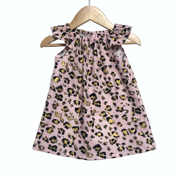 baby leopard print dress