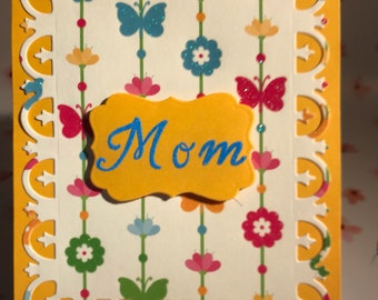 Mom Birthday Cards, Handmade Birthday Card, Birthday Cards, Cute Birthday Cards, Handmade Cards.