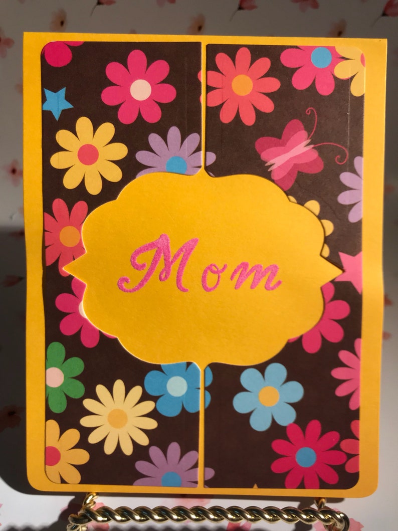Mom Birthday Cards Handmade Birthday Card Birthday Cards Etsy