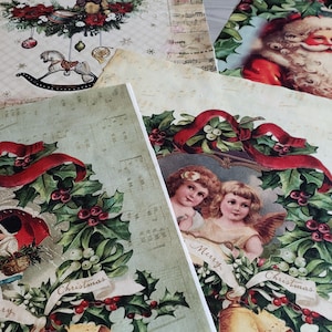 Victoriaanse stijl kerstthema klaar paneel kussenpaneel ambachtelijke DIY quilten kerstkussenpanelen ambachtelijke paneel