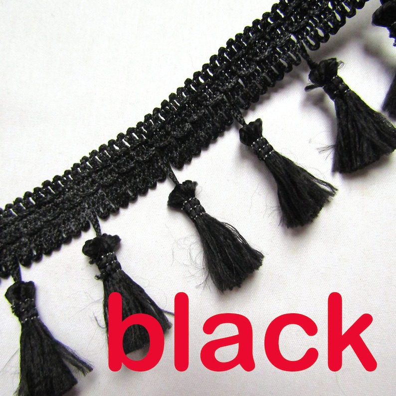 Tassel Fringes Tassels Trim 50mm Upholstery Trim Crafts DRESS Etsy