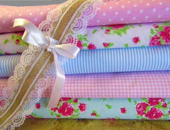 Fabrics Quarters Mixed 100/% Cotton Material Bundle Scraps Quilting Fabric New