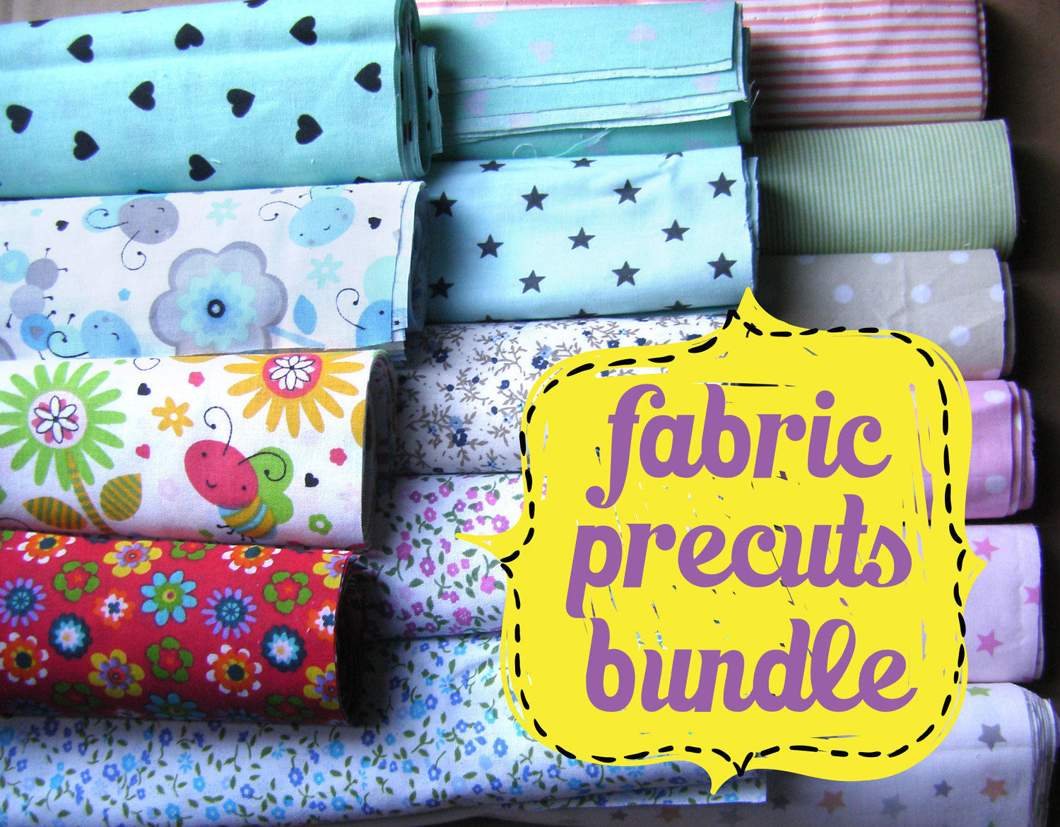 Fabric Remnants Bundle CHAMELEON15 Quilting Fabrics Precut Etsy