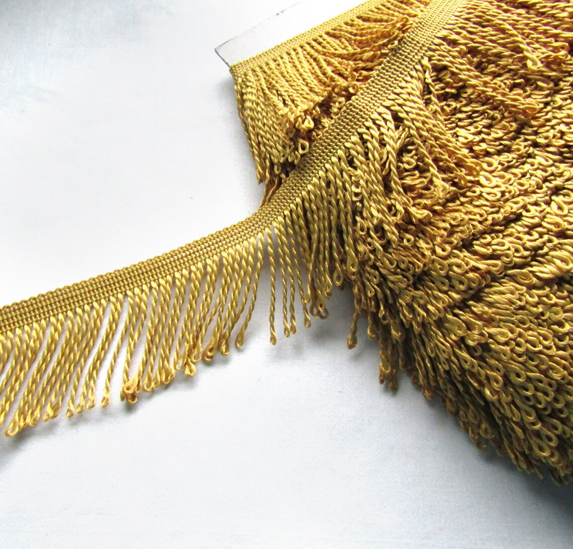 Bullion Fringes Tassels Looped 60mm 25 Trim 16 | Etsy