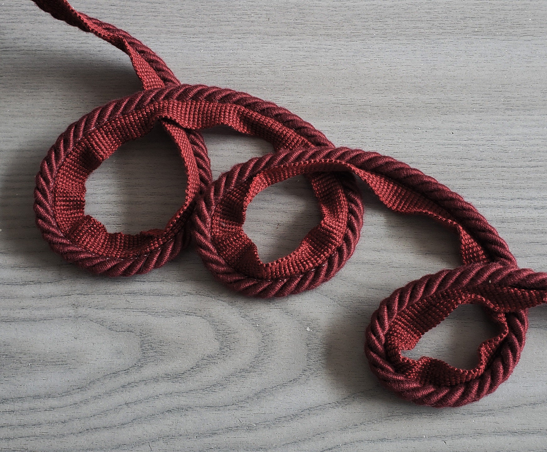 Decorative Braided Metallic Rope Cord String Christmas Presents