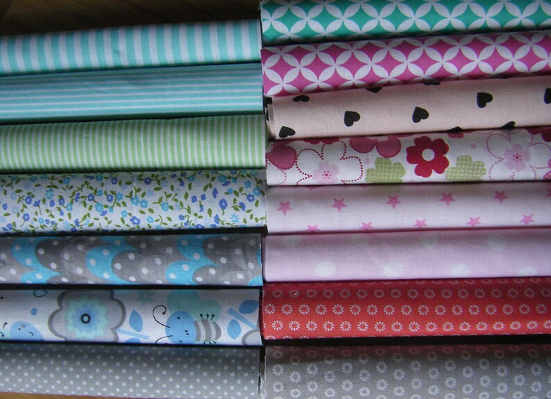 Fabric Remnants Bundle CHAMELEON15 Quilting Fabrics Precut Etsy