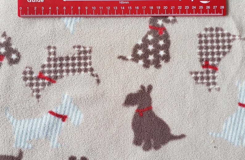 Butterfly Print Fleece Fabric: Hot Pink, Soft & Cozy image 3