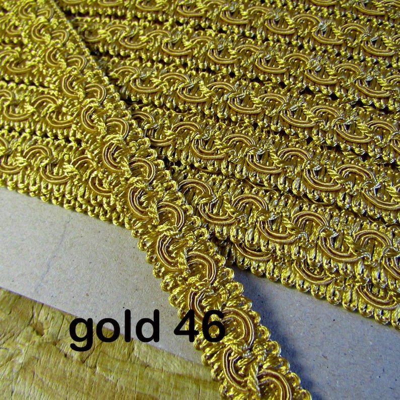 Silky Gimp 18mm Braid Upholstery Edging Trim Chair Blind Etsy UK