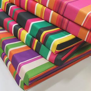 Seat Cushion Pads Colorful Stripes Chair Pads Cushion Seat Cushion for Chairs Seat Cushions for Dining Chairs Chair Cushion