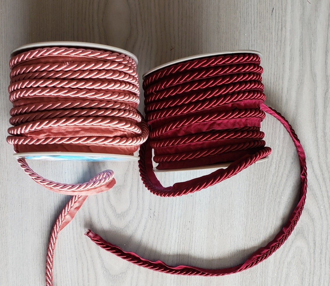 Flanged Piping Cord 6mm Decorative Piping Rope Flanged Rope Etsy