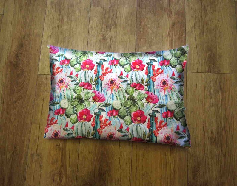 Oblong Outdoor Decorative Cushion Cover Tropical Prints Etsy