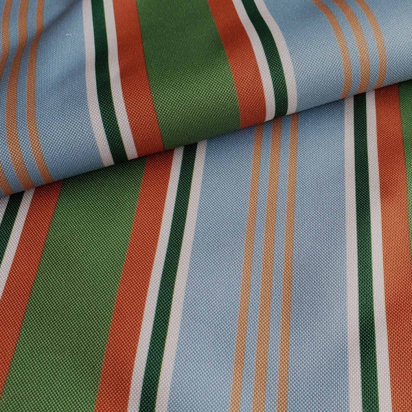 Vintage Style Stripe Design Water Resistant fabric Oilcloth Fabric Outdoor fabric Upholstery Outdoor Cushions Fabric Water-repellent fabric