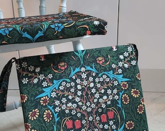 Cojines para asiento Diseño Tulipán W. Morris Cojines para silla Cojines para asiento para sillas Cojines para asiento para sillas de comedor Cojines para silla