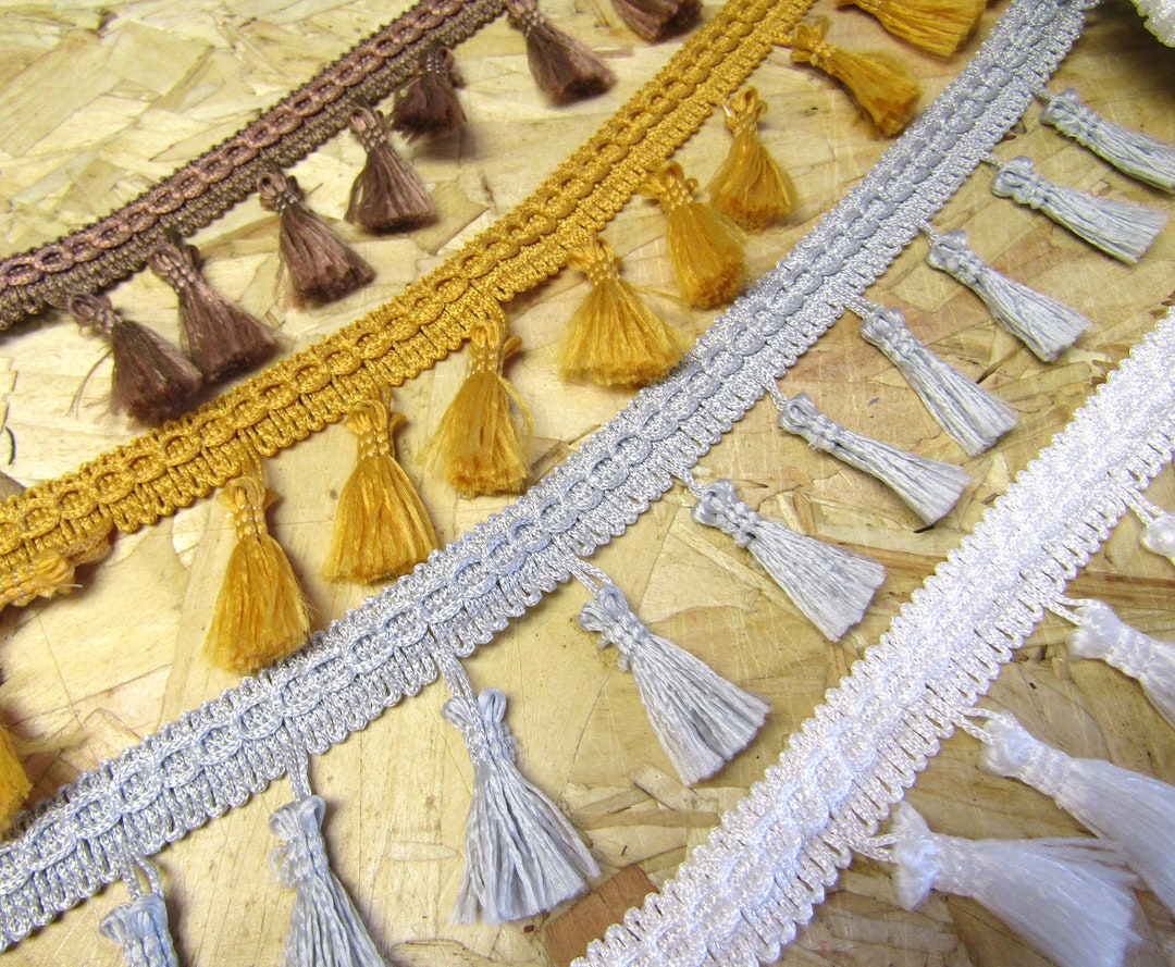 Tassel Fringes Tassels Trim 50mm Upholstery Trim Crafts DRESS FRINGING
