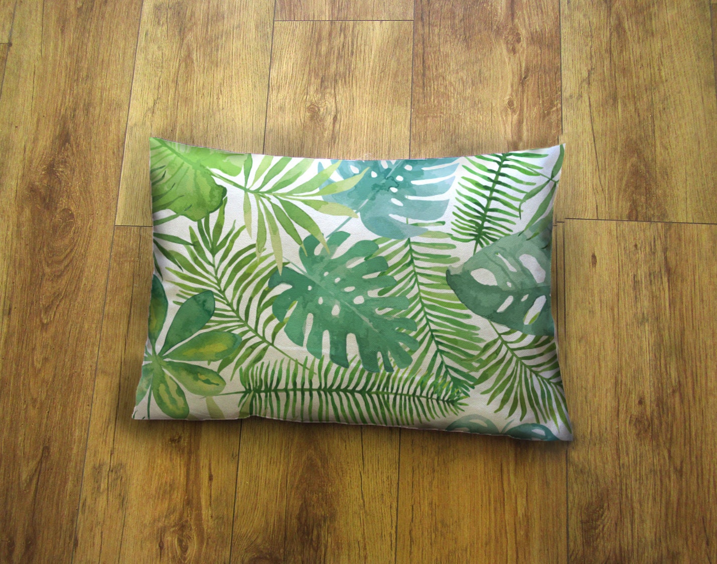 Oblong Outdoor Decorative Cushion Cover Tropical Prints Etsy UK