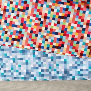 Waterdichte stof Kleurrijke pixels Buitenstof Waterbestendig - Canvasstof buiten - PVC-stof Buitenkussens Meubels