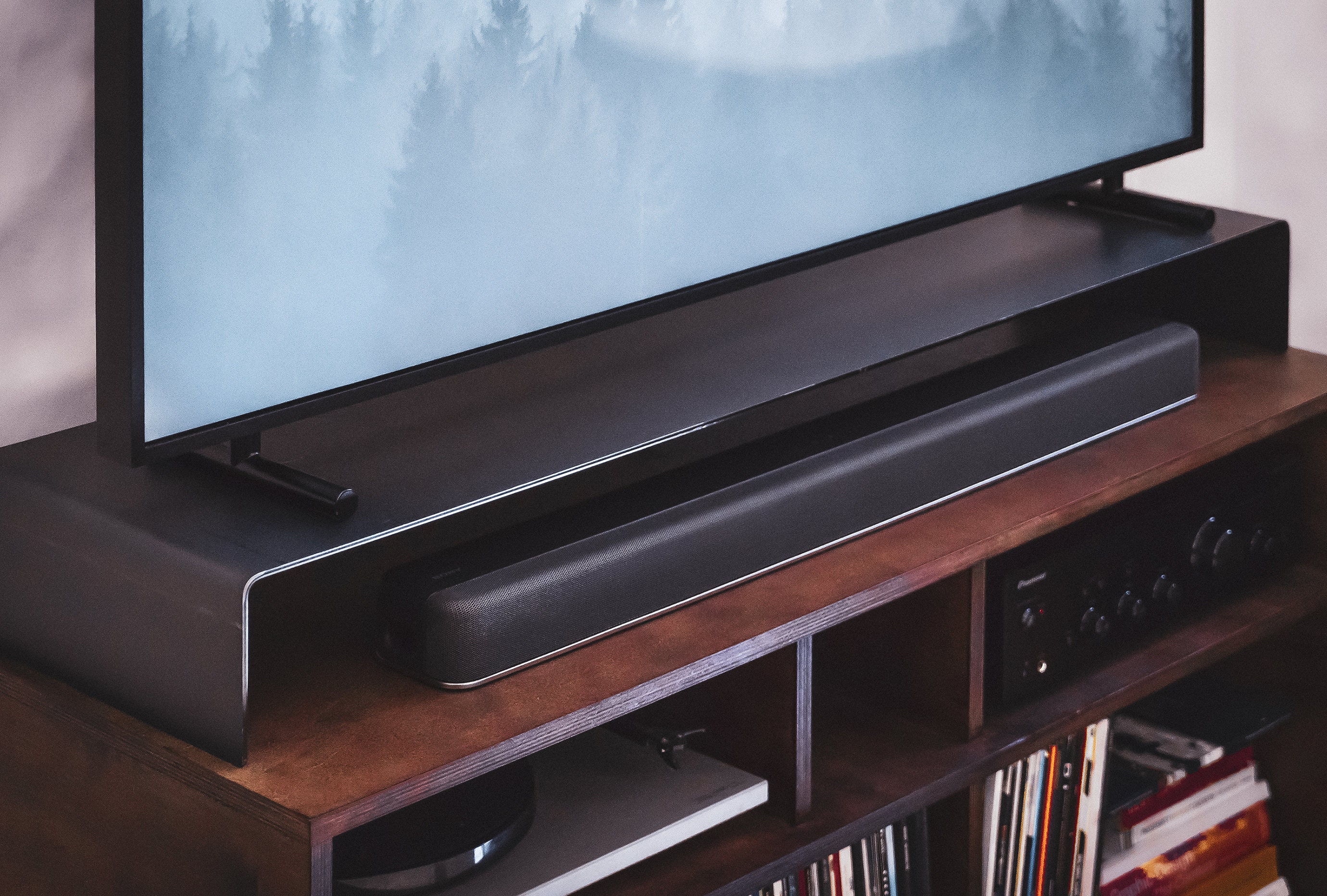 TV Stand Soundbar HI-FI Storage Shelf. Sound - Etsy