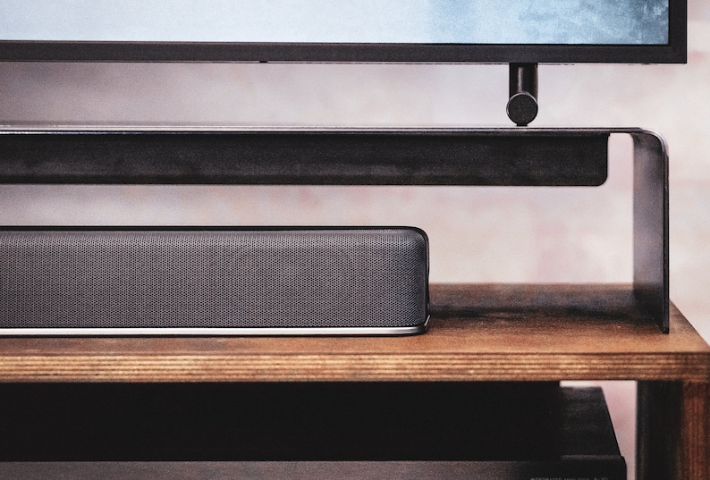 TV Stand Soundbar Riser. HIFI Media Storage Shelf. Sound Etsy