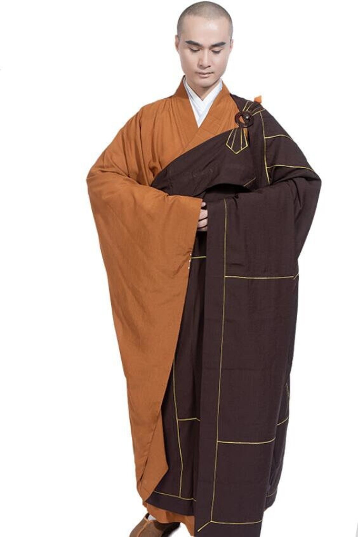 2 Colors Layman's Unisex Cassock Men Robe Woman Robe Monk | Etsy