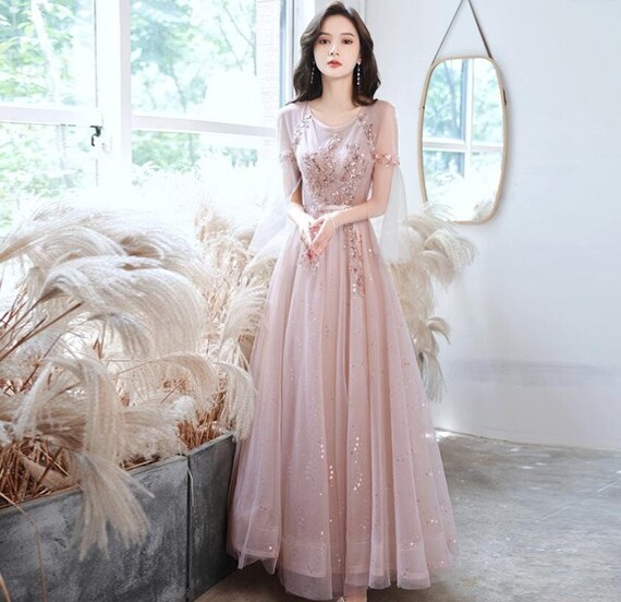Cocktail dress 2025 pink prom