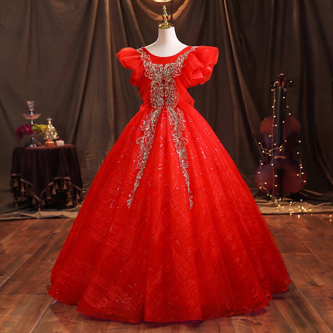 Cinderella | Dresses | Red Off The Shoulder Stretch Evening Gown Cd50 |  Poshmark