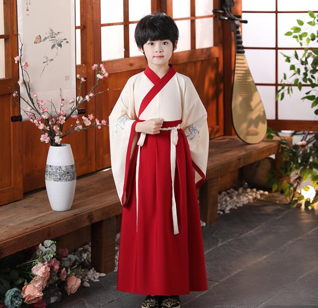 Boys Hanfu Boy's Ancient Costume Children's Thin Tang - Etsy