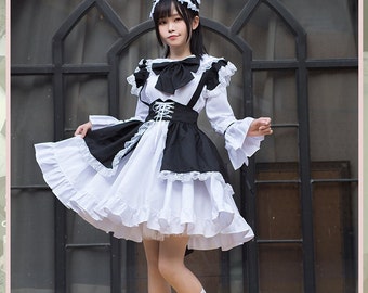 Cosplay Maid Outfit Cat Maid Outfit Maid Outfit Sweet Dress - Etsy