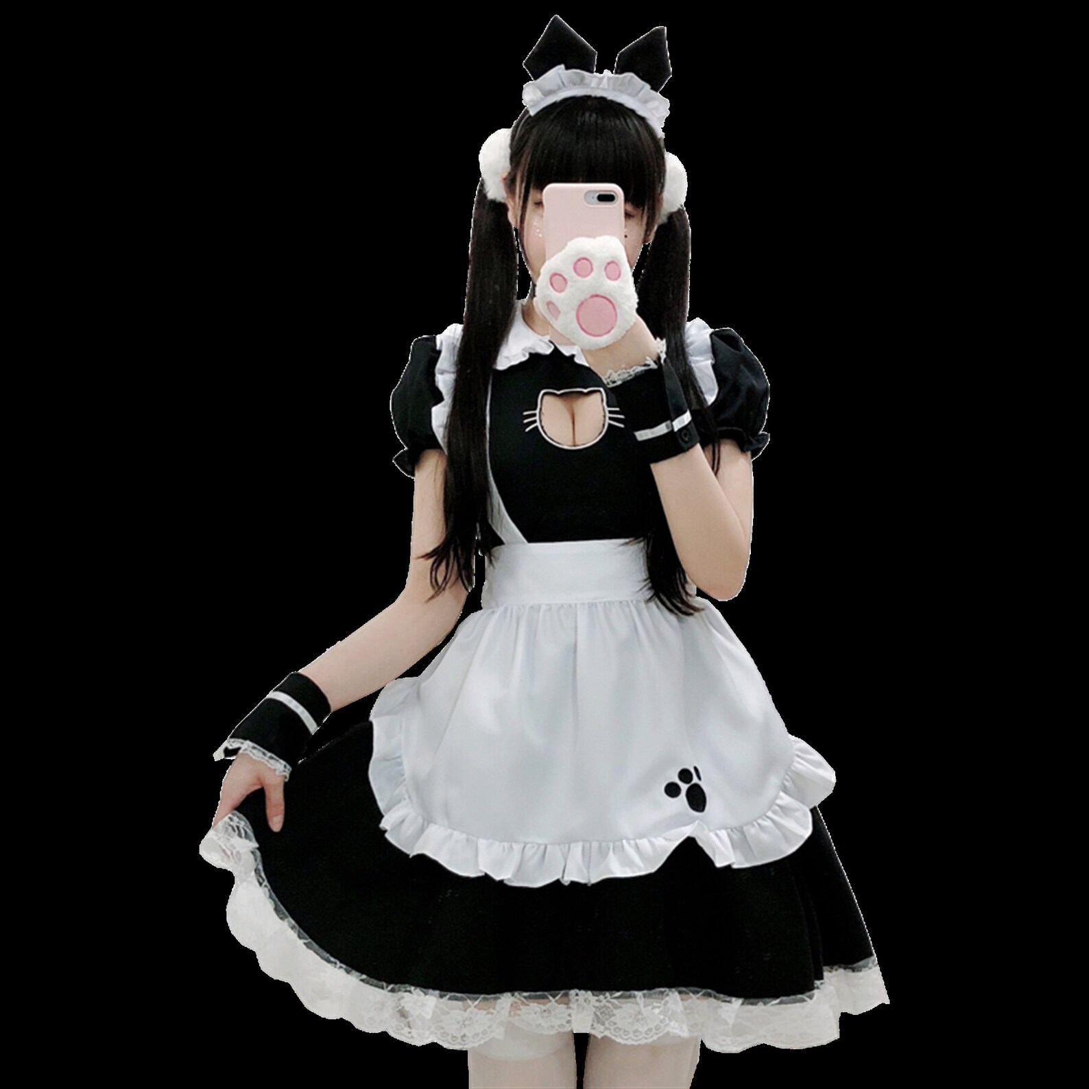 Cat maid outfit Maid outfit Sweet Dress Cosplay Maid Costume Etsy