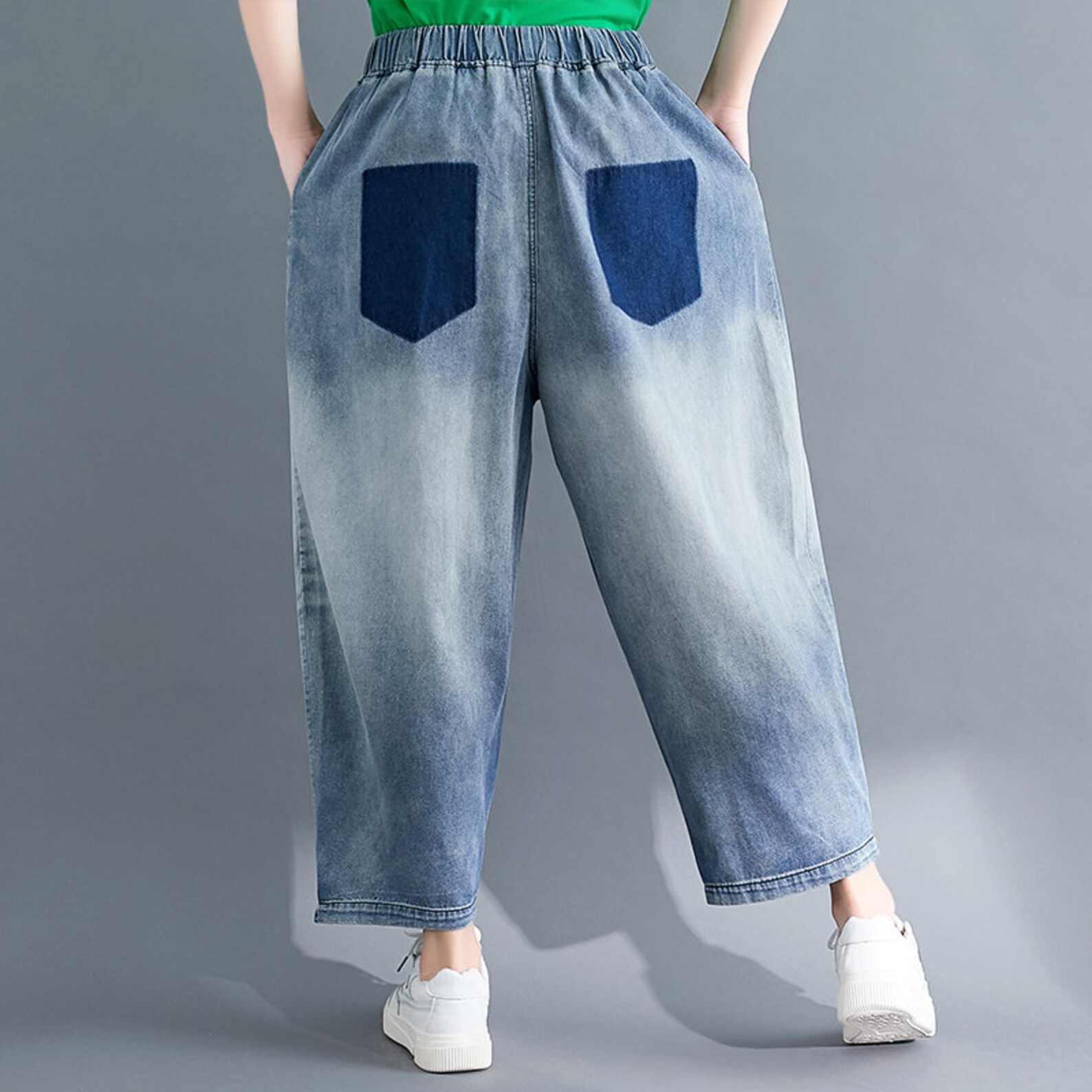 Damen Palazzo Hose Chiffon - Weite Sommerhose Mit Hoher Taille