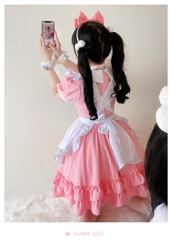 Pink Maid Dress