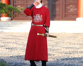 Tang Dynasty hanfu man Hanfu robe, men's Hanfu, Chinese Hanfu, hanfu dresses, hanfu men, hanfu long robe, hanfu man, hanfu skirt hanfu style