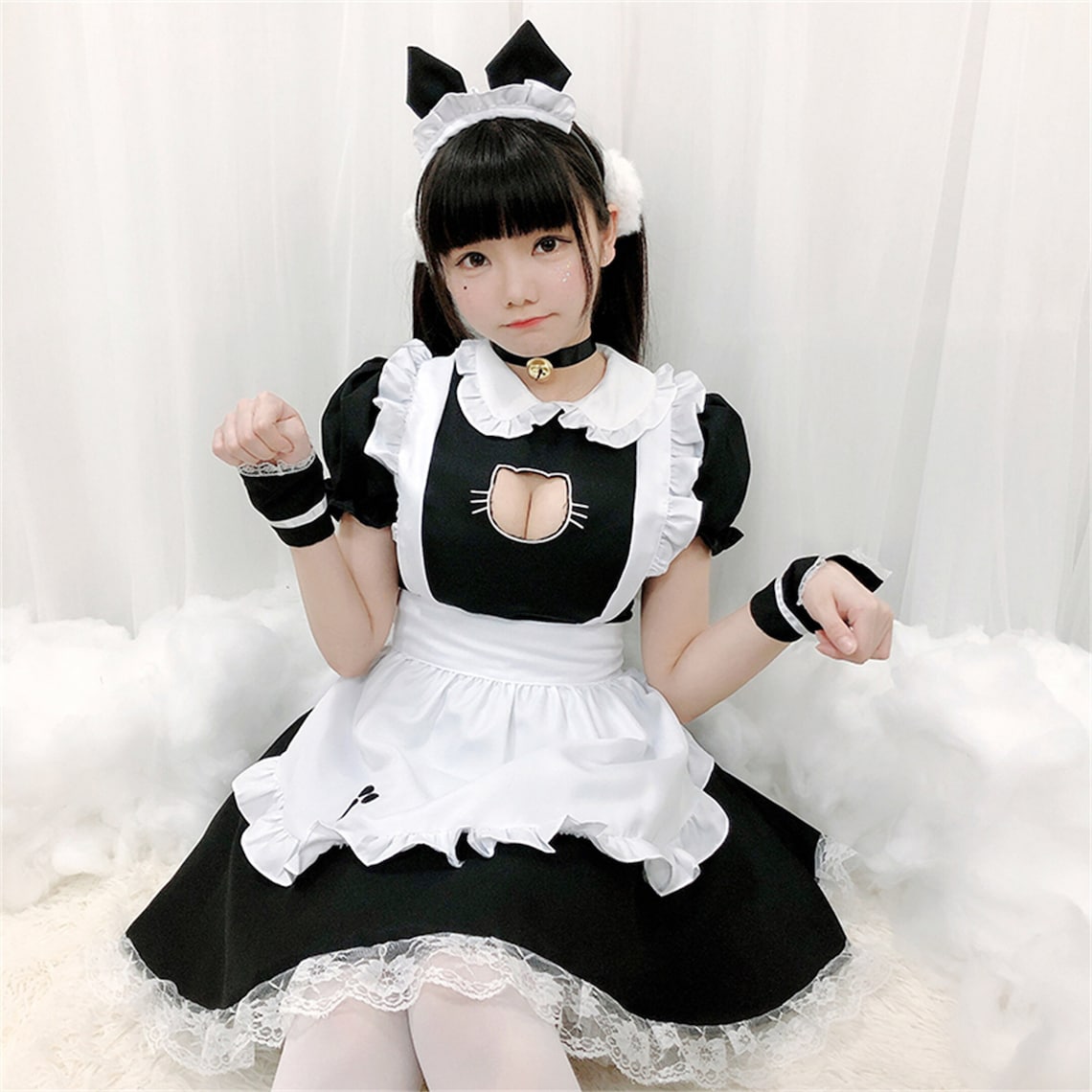 Cat Maid Outfit Maid Outfit Sweet Dress Cosplay Maid Costume Etsy