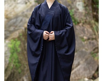 Layman's clothes men robe woman robe monk uniforms monk clothing layman dress layman robe unisex robe Buddhist meditation clothes