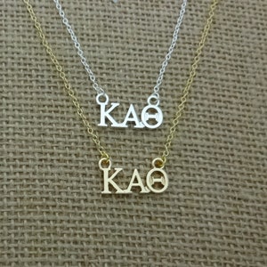 Collar de solapa flotante de la hermandad griega Kappa Alpha Theta Collar de solapa