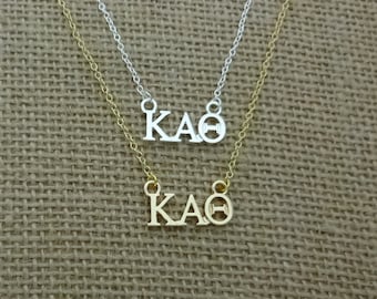 12mm Jewel Tie 925 Sterling Silver with Gold-Toned Theta Phi Alpha Extra Small Enl Pendant with Necklace 12mm Jewel Tie 925 Sterling Silver with Gold-Toned Theta Phi Alpha Extra Small Enl Pendant with Necklace