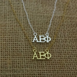 Alpha Epsilon Phi AEP Sorority Greek Pearl Toggle Bracelet With Lavaliere - Australia