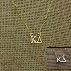 Kappa Delta Greek Sorority Lavalier Collar flotante Lavalier Collar Gota