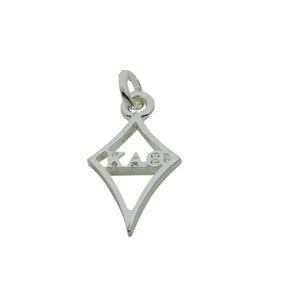 Kappa Alpha Theta Kite Greek Sorority Lavalier Drop Charm Pendant Necklace Chain